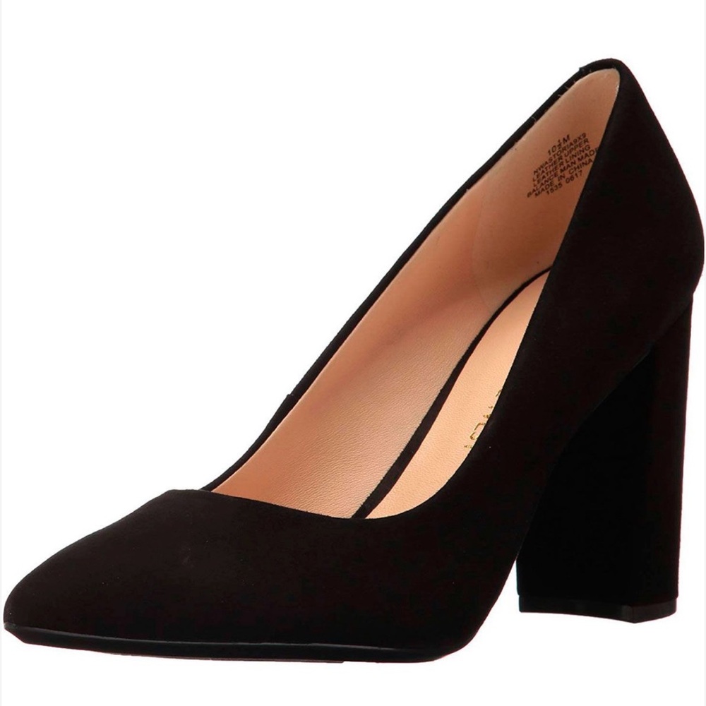 Nine West Astoria Suede Block Heels - Picture 2 of 11